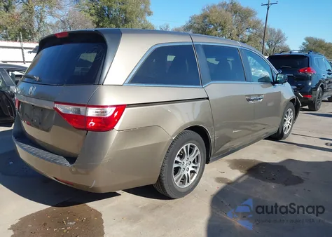 2013 Honda Odyssey Ex-L z USA, uszkodzony, nr VIN 5FNRL5H61DB049882